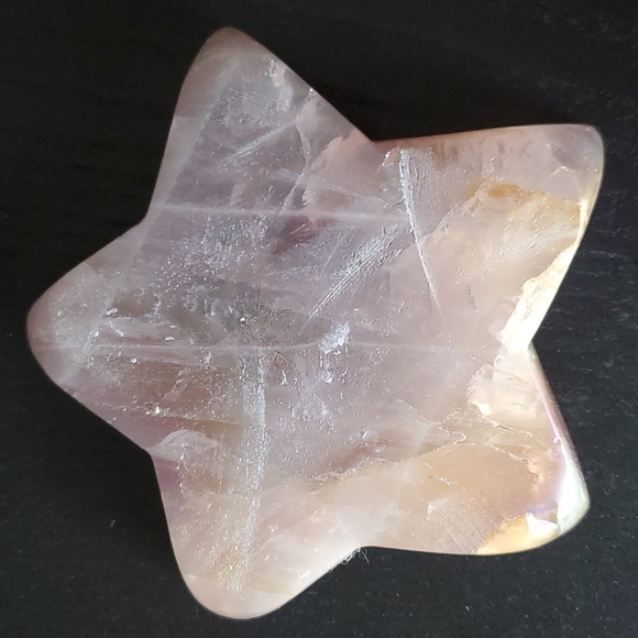 🌹 Rose Quartz star bowl 🌹 ⭐ - Picture 4 of 6
